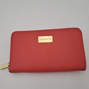 Liz Claiborne Coral Wallet
